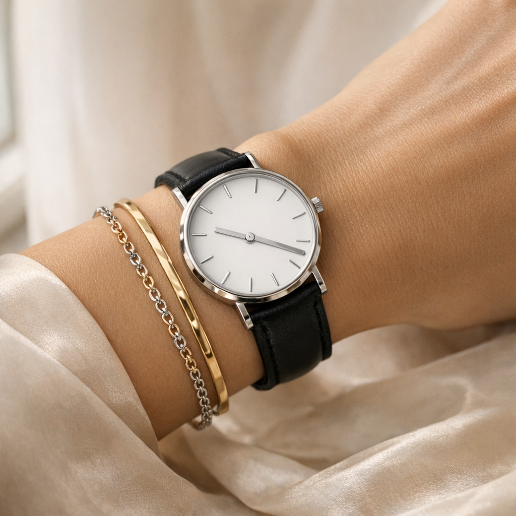 Assortir montre et bracelet : 3 règles élégantes