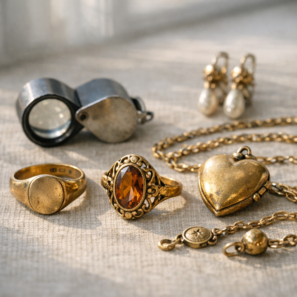 Bijoux vintage : 7 contrôles d’état avant achat