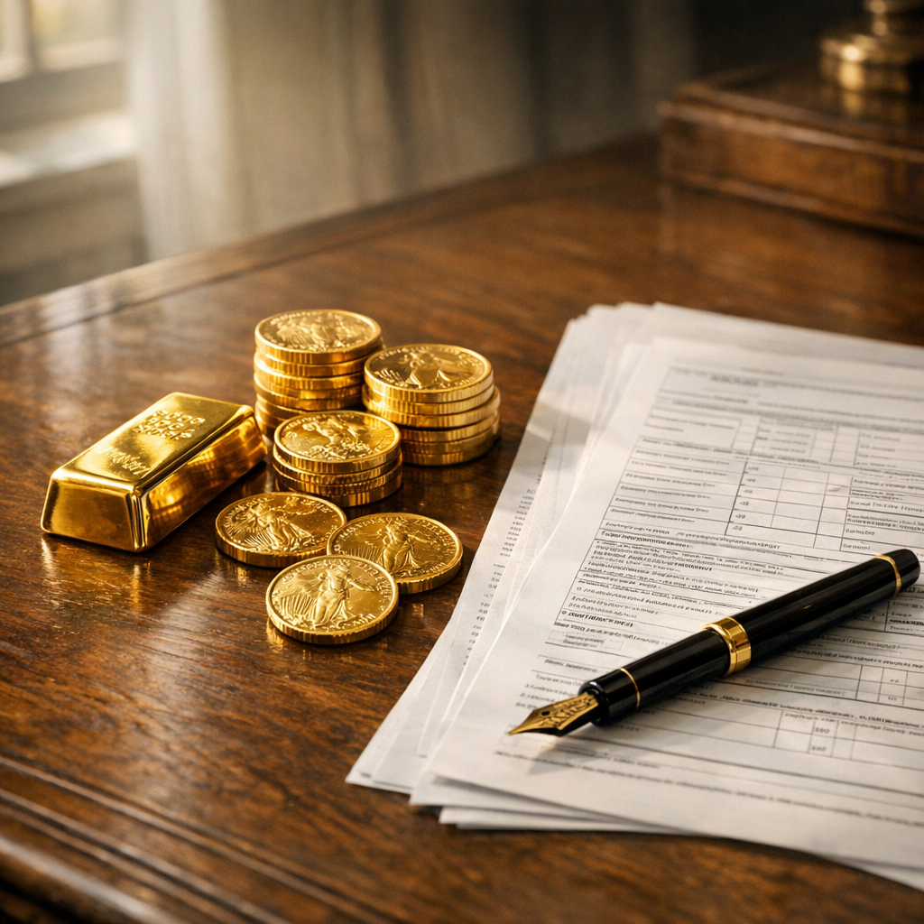 Or physique : vérifications fiscales avant revente 2026