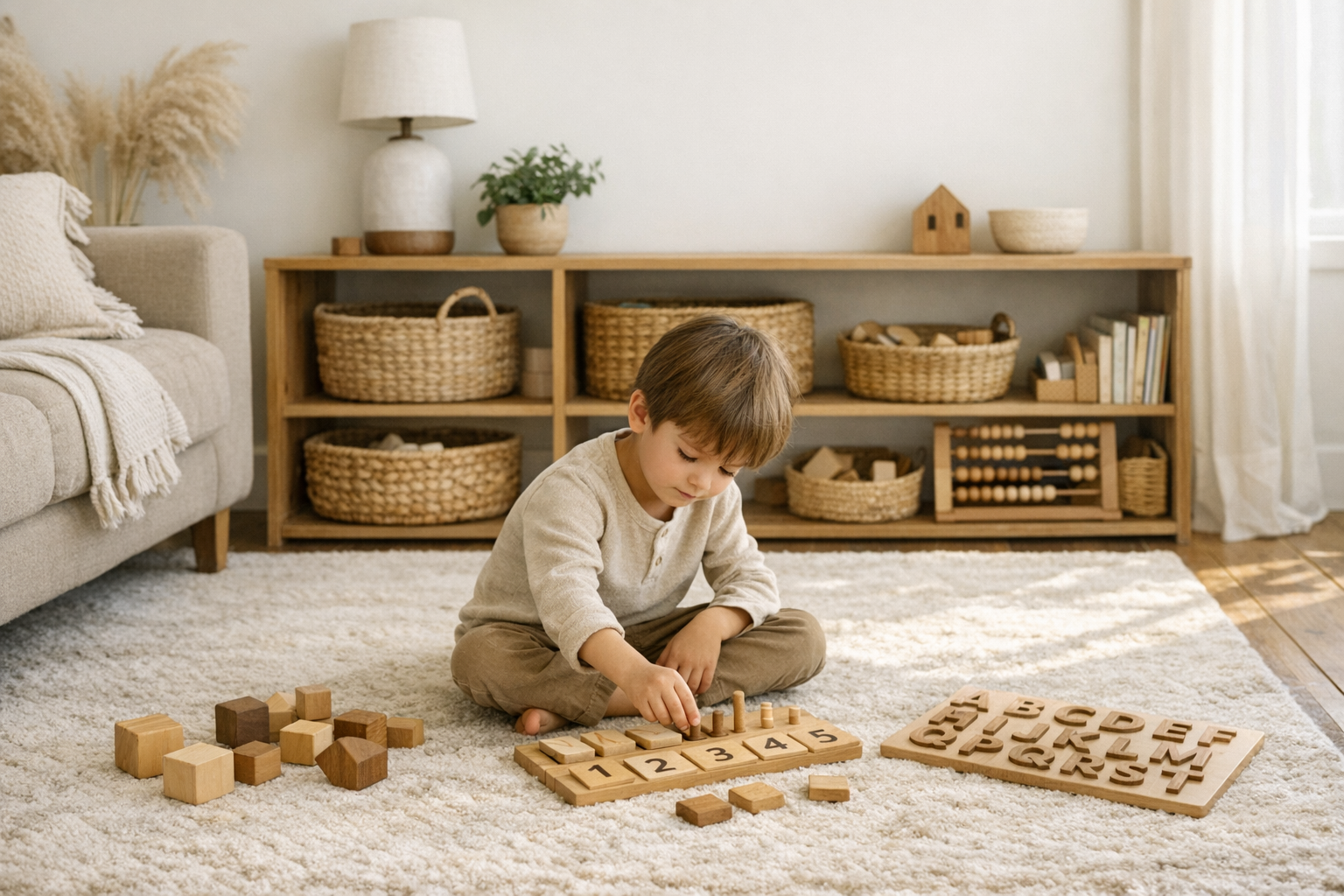 Maison chic et éveil Montessori pour toute la famille