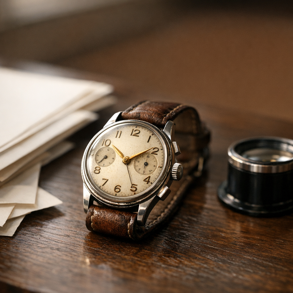 Montre héritée : assurer et entretenir sans improviser