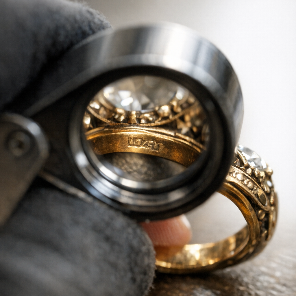 Poinçon tête d’aigle : comprendre l’or 18 carats