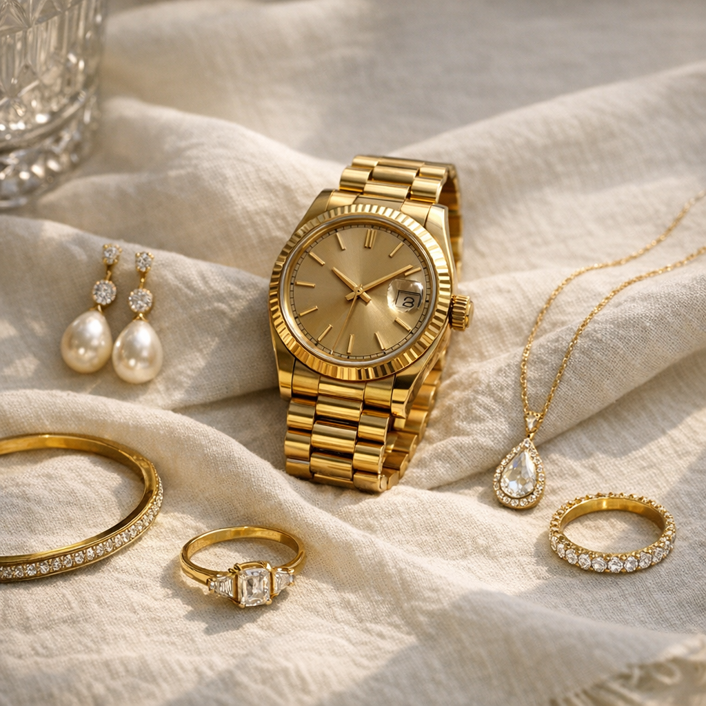 Montres et bijoux : un entretien prudent et sourcé