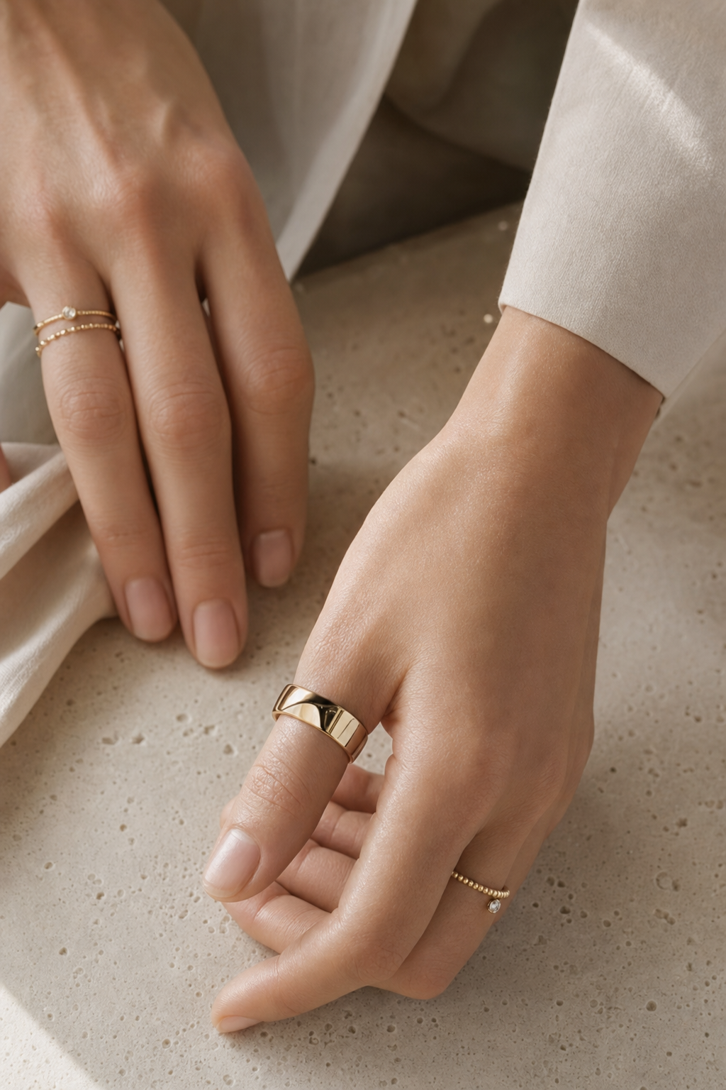 Bague au pouce : symboles, taille et style en 2026