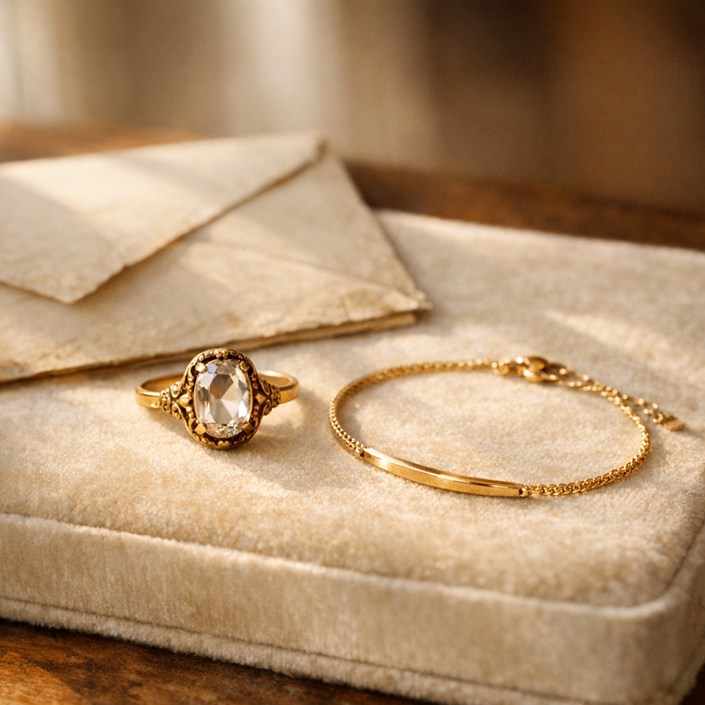 Bijou en or : distinguer mémoire et métal avant d’agir